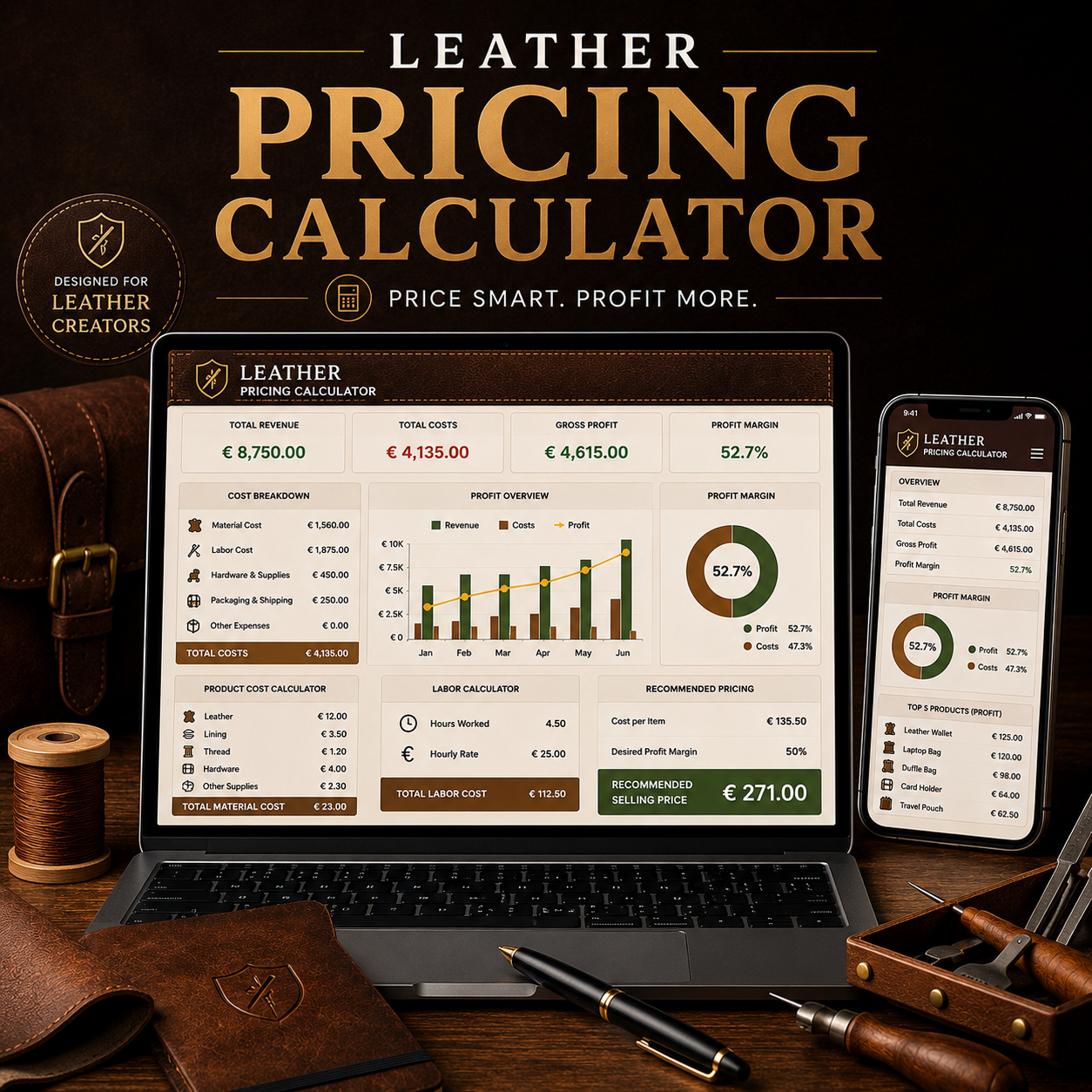 Leather Pricing Calculator