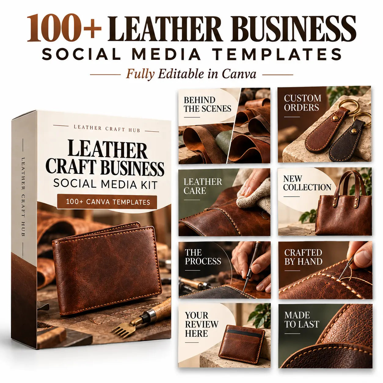 Leather Business Social Media Kit